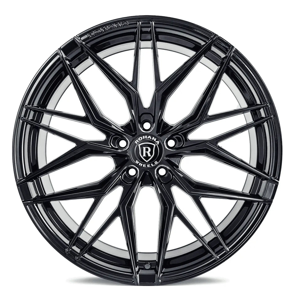 Rohana RFX17 C8 Corvette 20x9" Front 21x12" Rear Wheel and Tire Package - Rev Dynamics