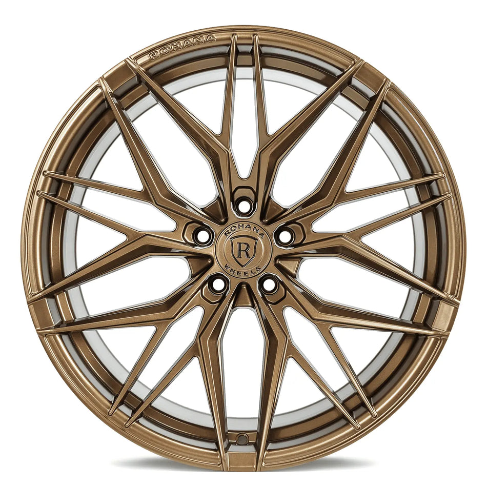 Rohana RFX17 C8 Corvette 20x9" Front 21x12" Rear Wheel and Tire Package - Rev Dynamics