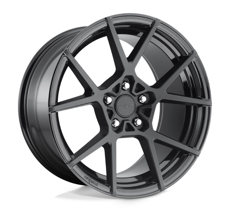 Rotiform KPS Tesla Model 3 19" Front and Rear Wheel and Tire Package - Matte Black