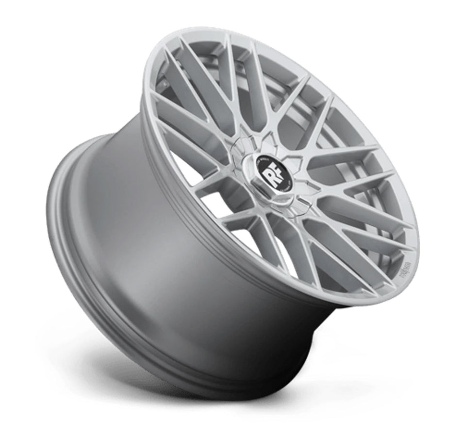 Rotiform RSE Tesla Model 3 19" Front and Rear Wheel and Tire Package - Gloss Silver