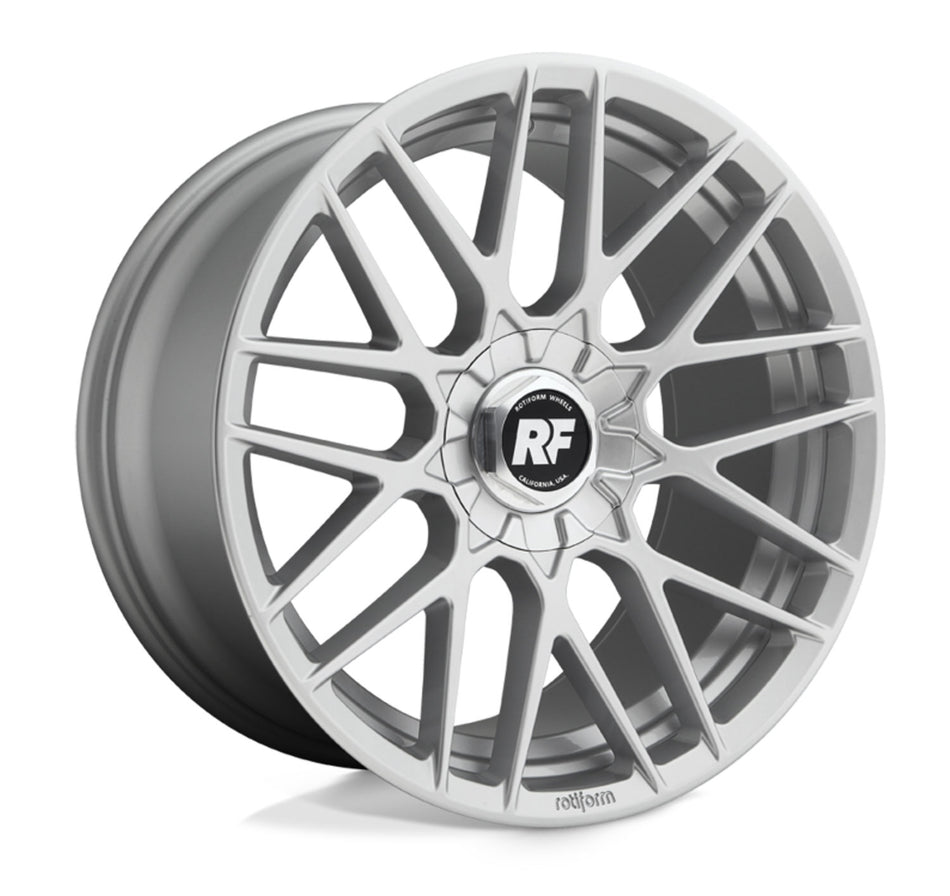 Rotiform RSE Tesla Model 3 19" Front and Rear Wheel and Tire Package - Gloss Silver