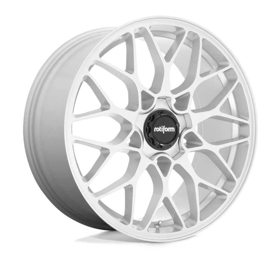 Rotiform SGN Tesla Model 3 19" Front and Rear Wheel and Tire Package - Silver