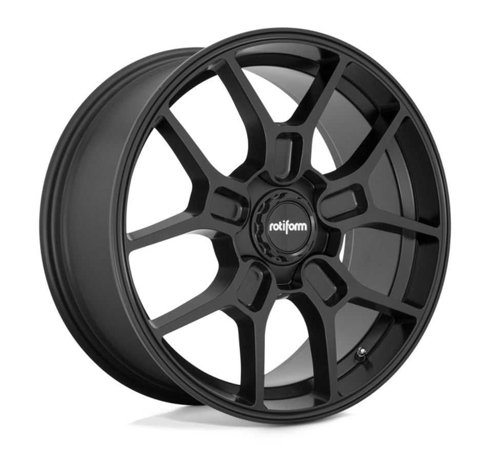 Rotiform ZMO Tesla Model 3 19" Front and Rear Wheel and Tire Package - Matte Black
