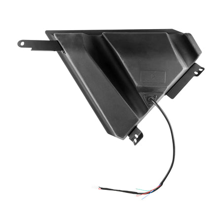 DS18 Polaris Slingshot Front Kick Panel 2 X 6.5" Enclosure with NXL-6/BK and PRO-TW1L - Rev Dynamics