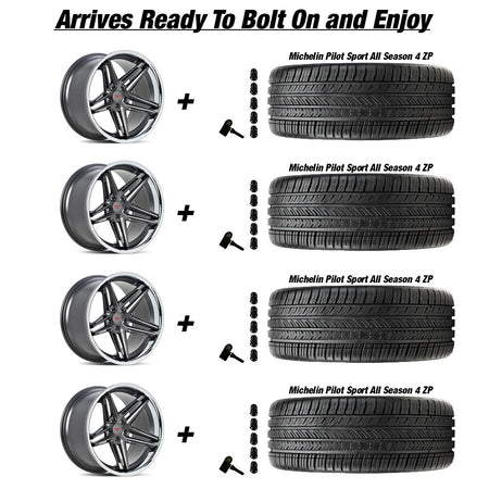 Tesla-Model-3-Ferrada-CM1-Graphite-20in-wheel-and-Michelin-Pilot-Sport-All-Season-4-tire-package