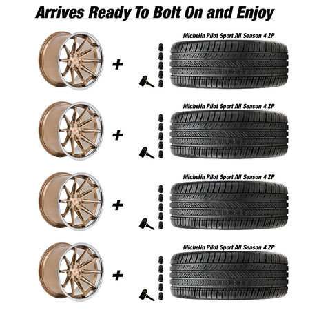 Tesla-Model-3-Ferrada-CM2-Brushed-Cobre-20in-wheel-and-Michelin-Pilot-Sport-All-Season-4-tire-package