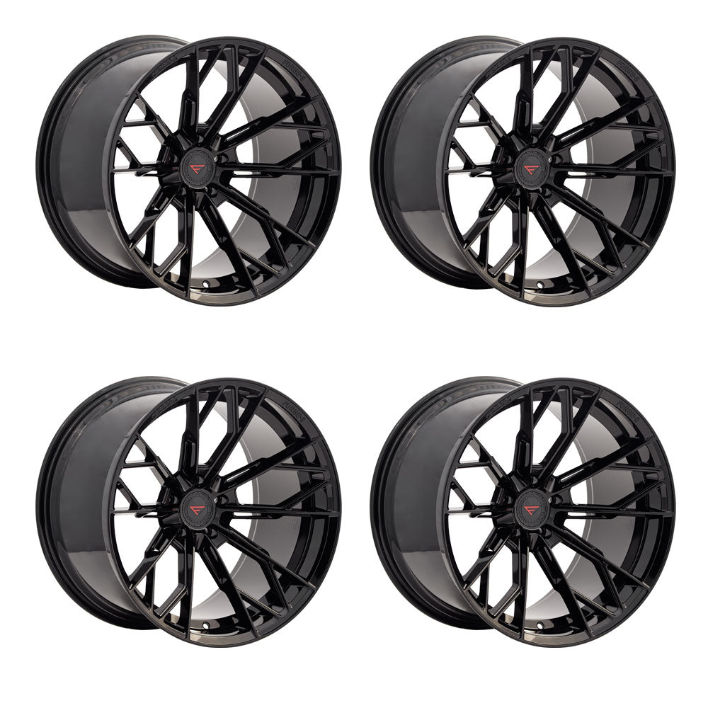 Tesla Model 3 Ferrada FR11 Black 20in wheel package