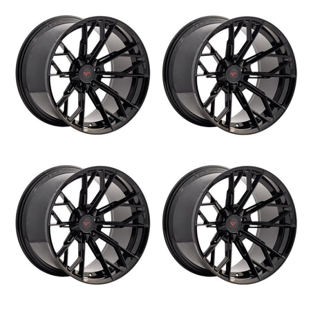 Tesla Model 3 Ferrada FR11 Black 20in wheel package
