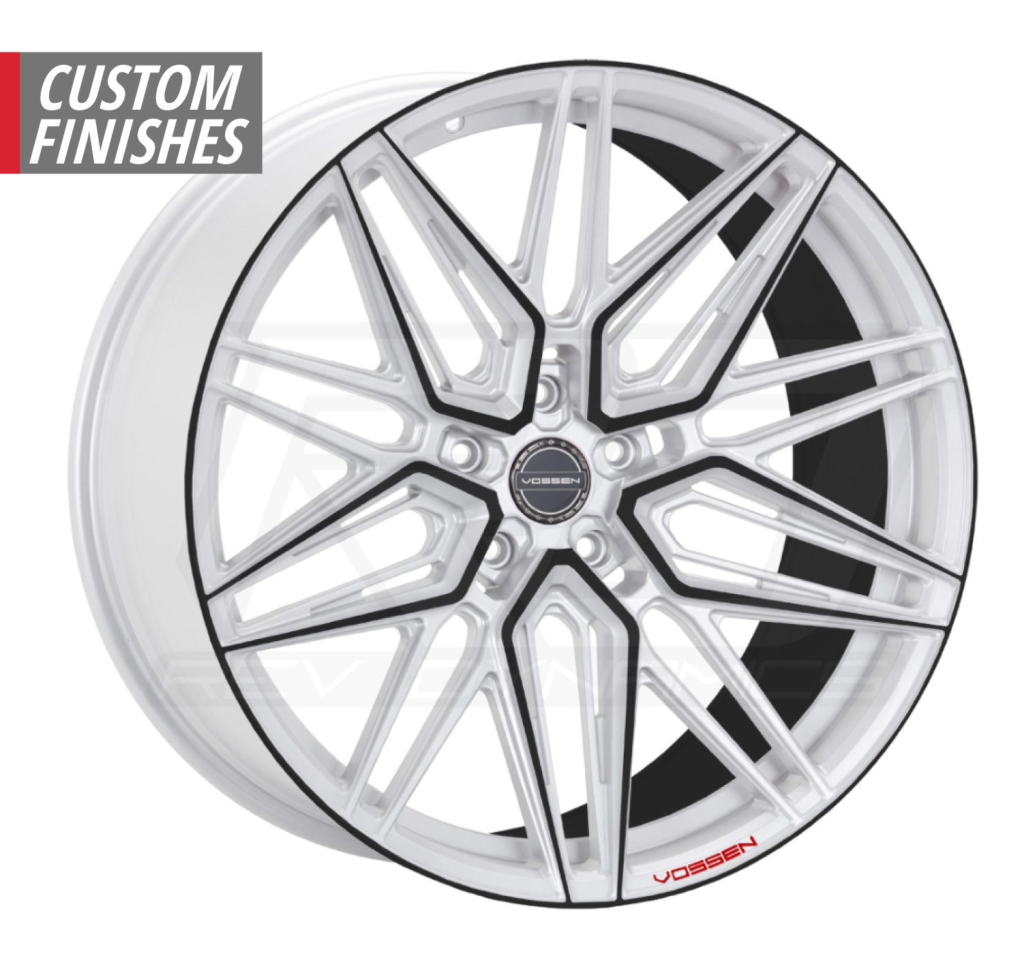 Vossen HF-7 C8 Corvette 20x9" Front 21x12" Rear Wheel and Tire Package - Rev Dynamics