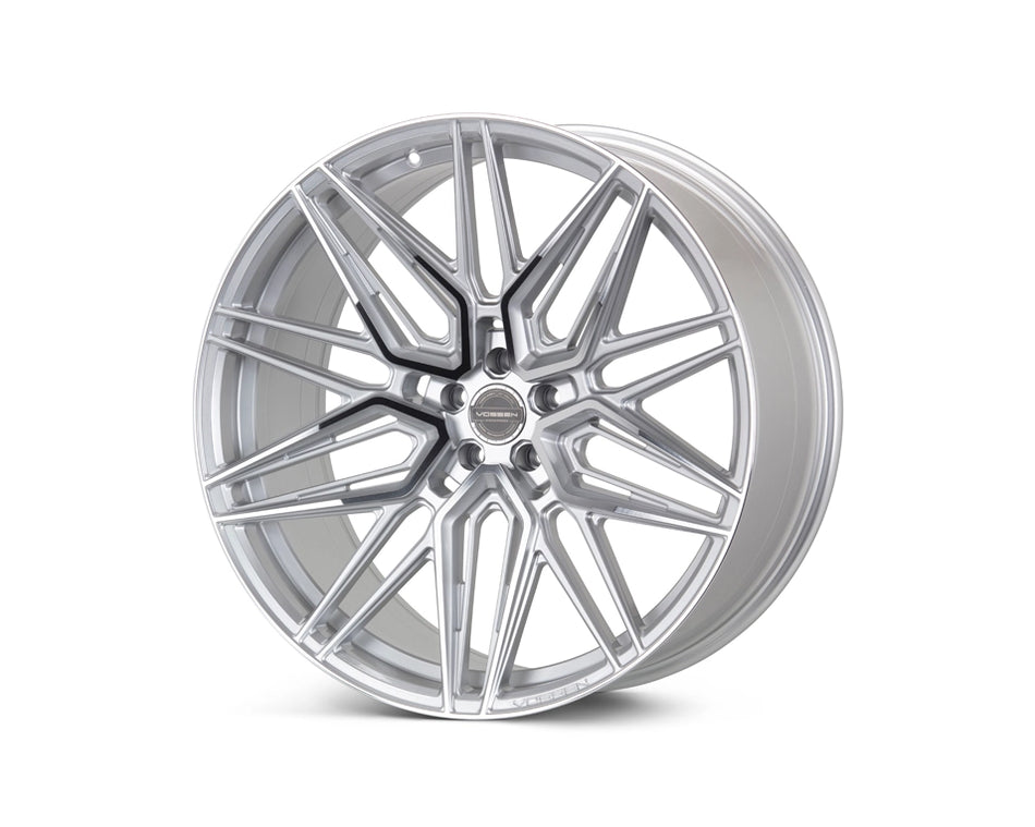 Vossen HF-7 Tesla Model 3 20" Front and Rear Wheel and Tire Package - Silver Polished