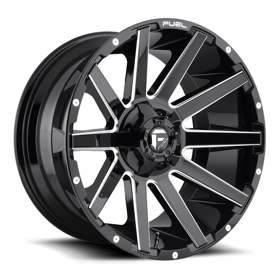 Fuel Contra Jeep Wrangler JL 20" Wheel and 33" Tire Package - Rev Dynamics