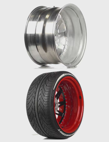 Artis Slidell 22x12 Rear wheel and 335 wide tire Polaris Slingshot