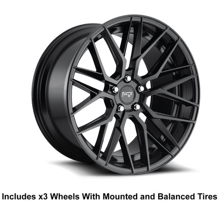 Niche Gamma 20" Slingshot Wheel and Tire Package - Rev Dynamics