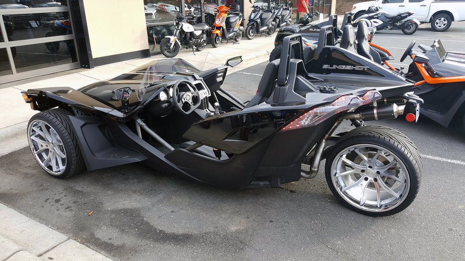 Ferrada FR2 Slingshot 20" Front 22" Rear Wheel and Tire Package - Rev Dynamics