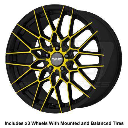 American Racing Barrage Slingshot 20" Wheel and Tire Package - Rev Dynamics