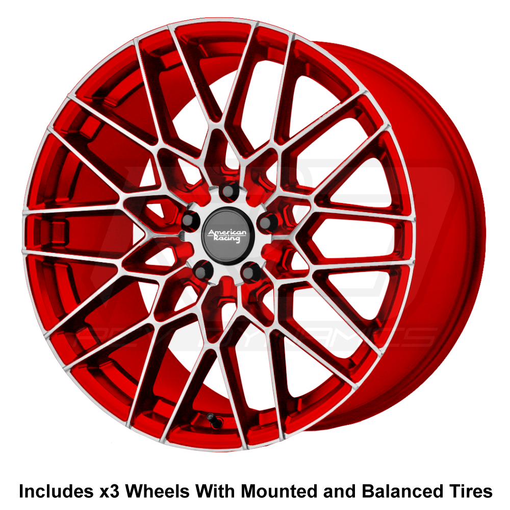 American Racing Barrage Slingshot 20" Wheel and Tire Package - Rev Dynamics