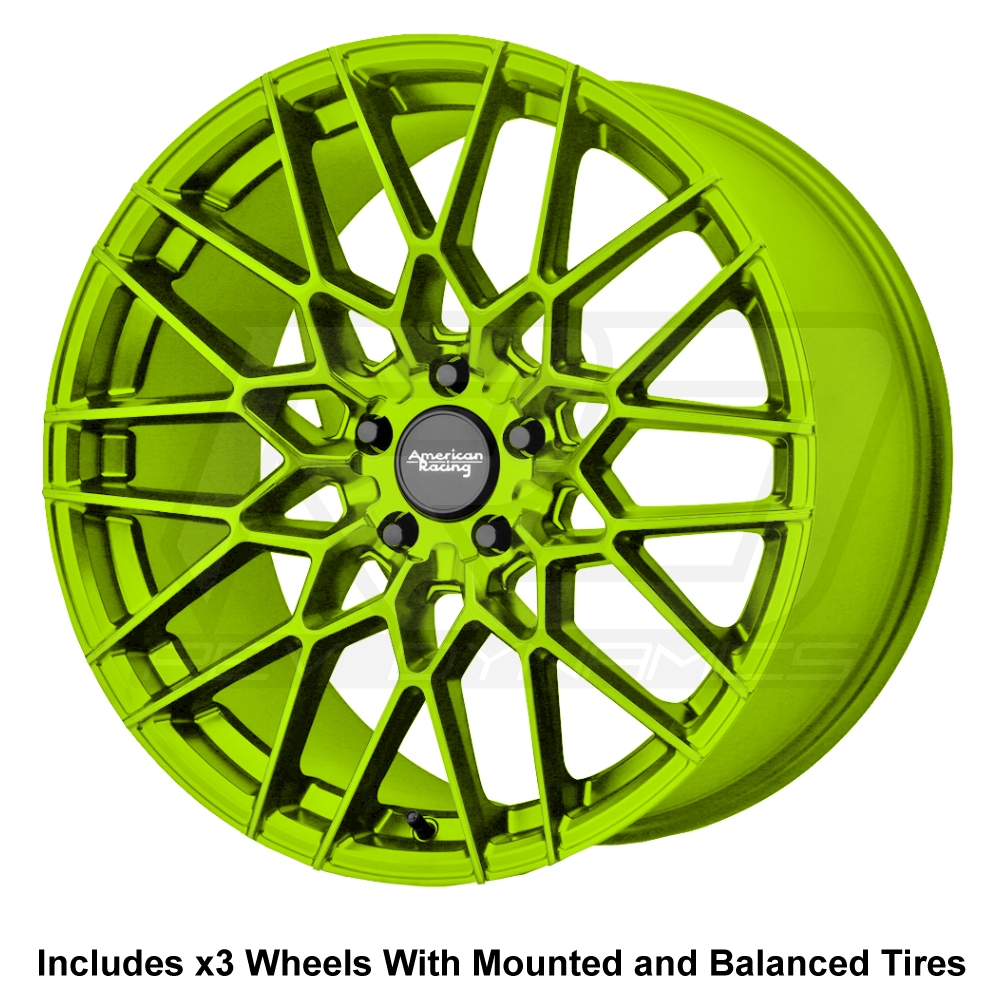 American Racing Barrage Slingshot 20" Wheel and Tire Package - Rev Dynamics