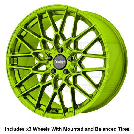 American Racing Barrage Slingshot 20" Wheel and Tire Package - Rev Dynamics