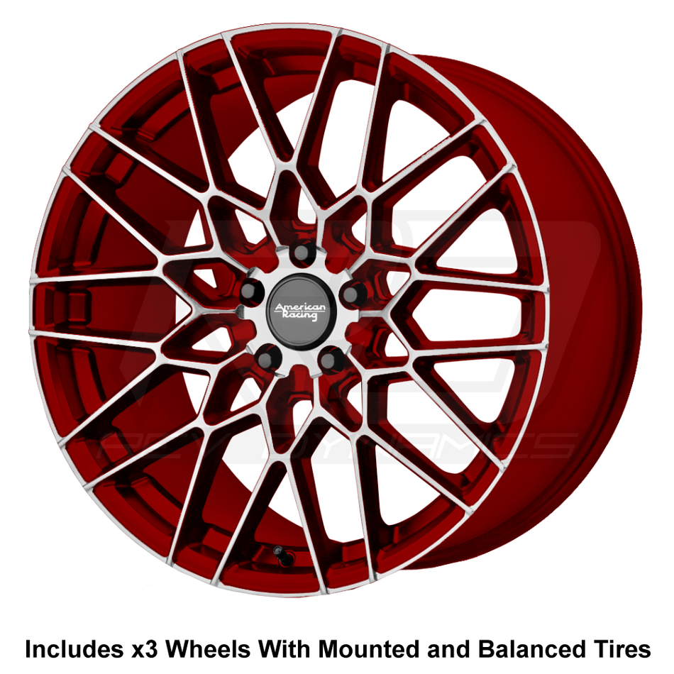 American Racing Barrage Slingshot 20" Wheel and Tire Package - Rev Dynamics