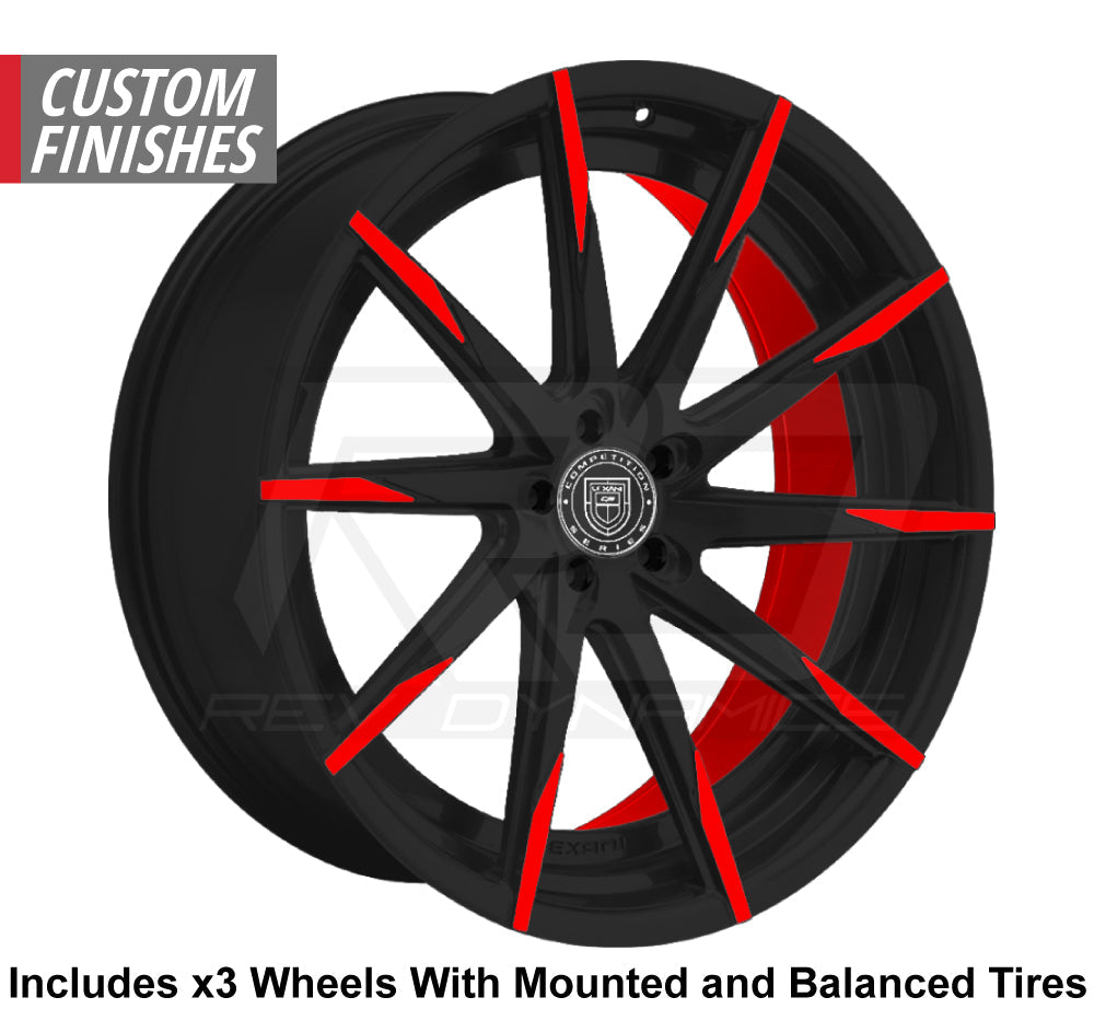 Lexani CSS-15 Slingshot 22" Wheel and Tire Package - Rev Dynamics