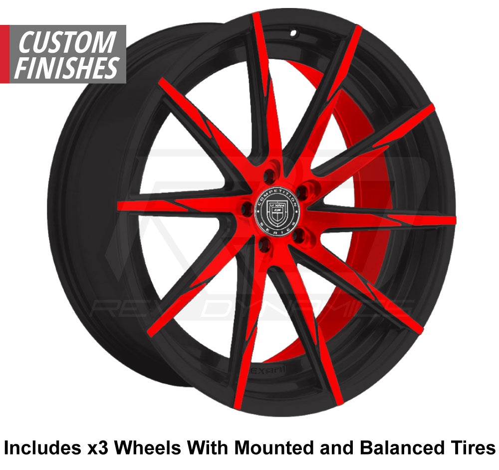 Lexani CSS-15 Slingshot 22" Wheel and Tire Package - Rev Dynamics