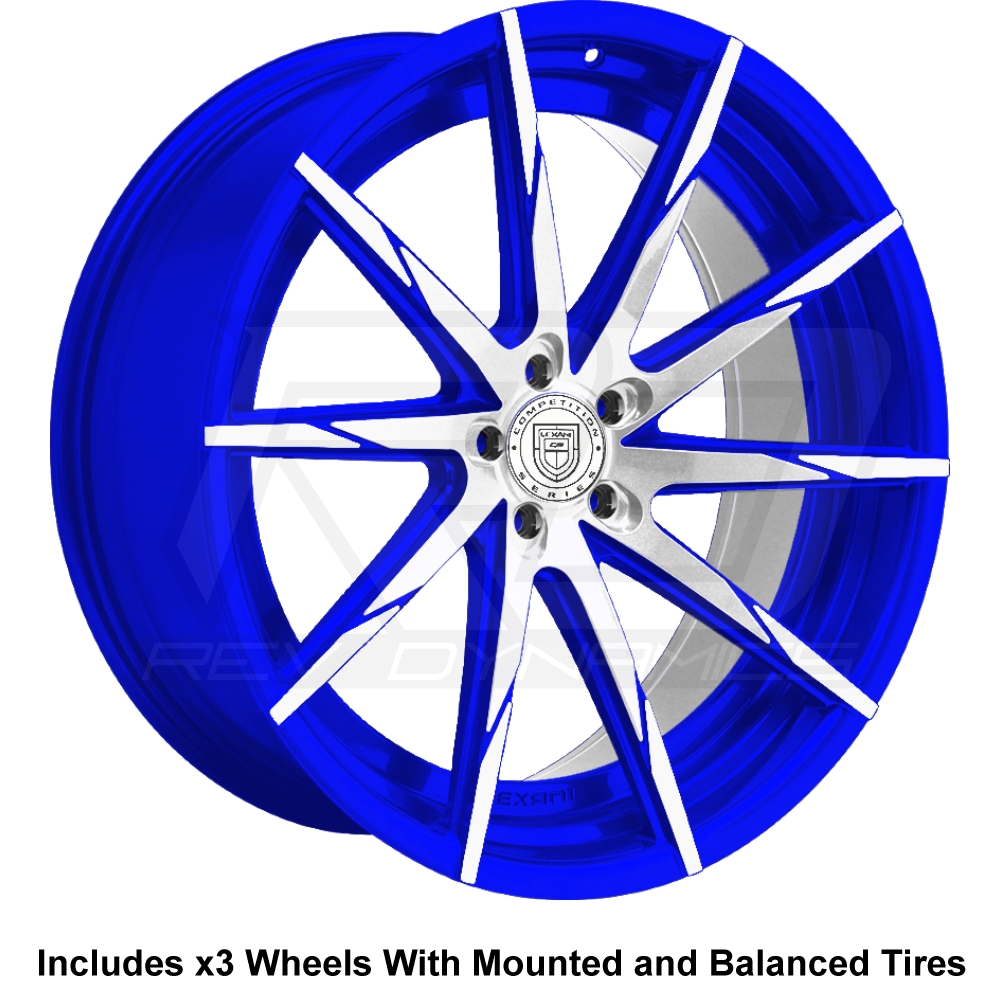 Lexani CSS-15 Slingshot 22" Wheel and Tire Package - Rev Dynamics