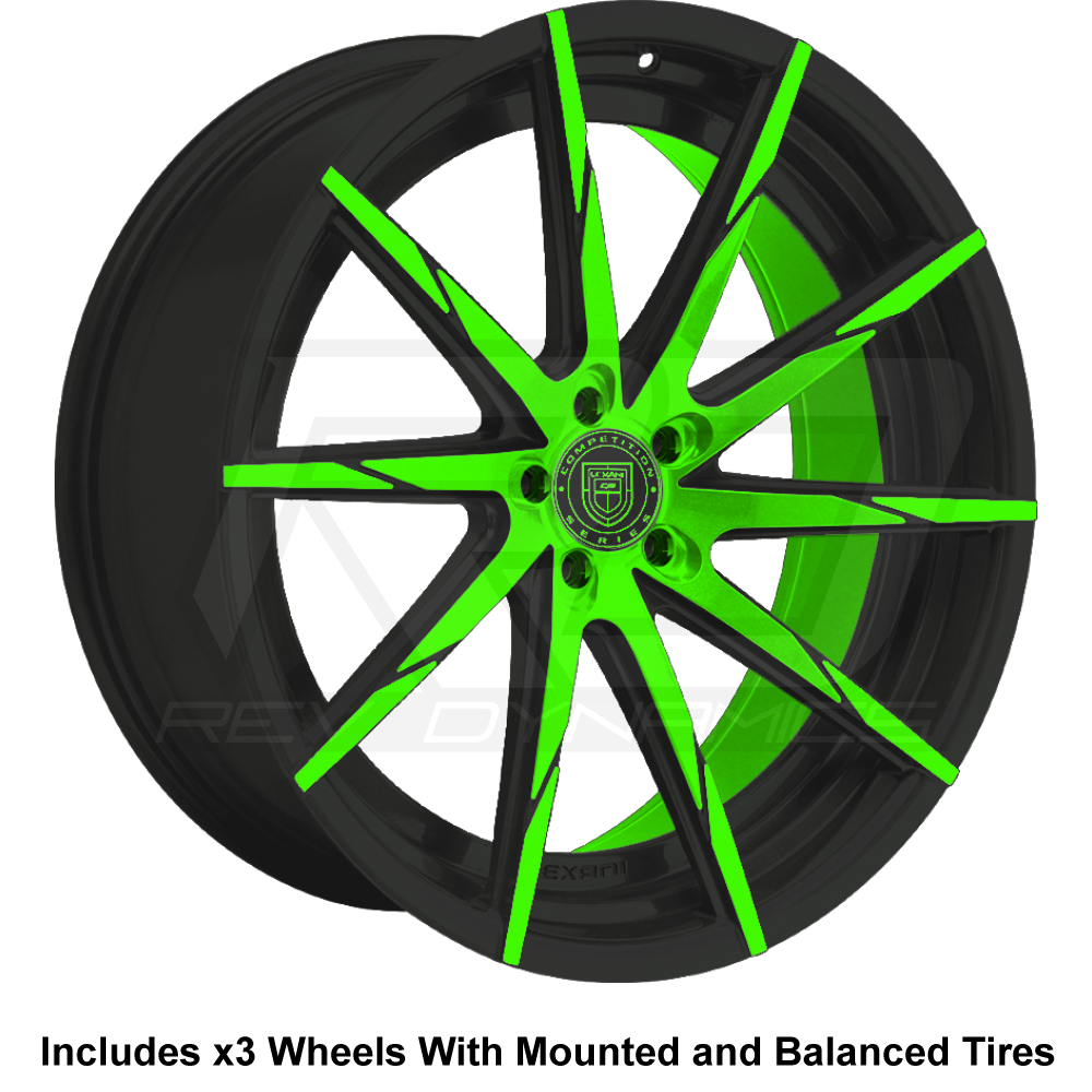 Lexani CSS-15 Slingshot 22" Wheel and Tire Package - Rev Dynamics