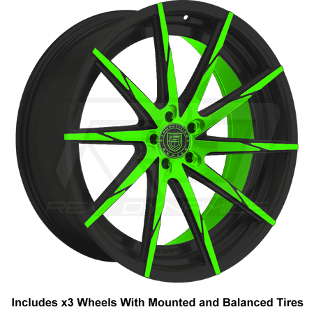 Lexani CSS-15 Slingshot 22" Wheel and Tire Package - Rev Dynamics