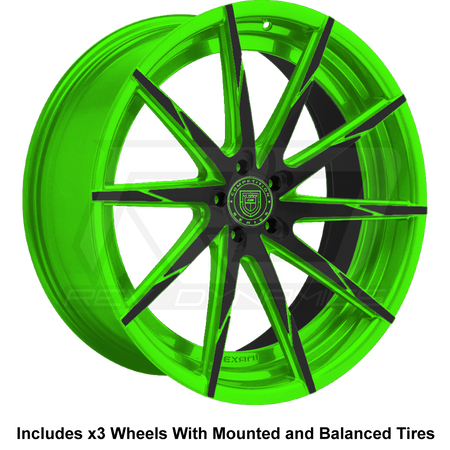 Lexani CSS-15 Slingshot 22" Wheel and Tire Package - Rev Dynamics