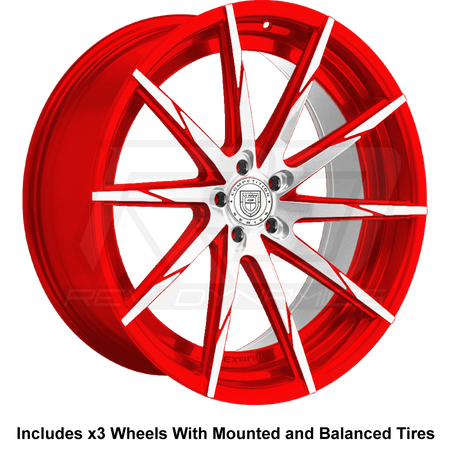 Lexani CSS-15 Slingshot 22" Wheel and Tire Package - Rev Dynamics