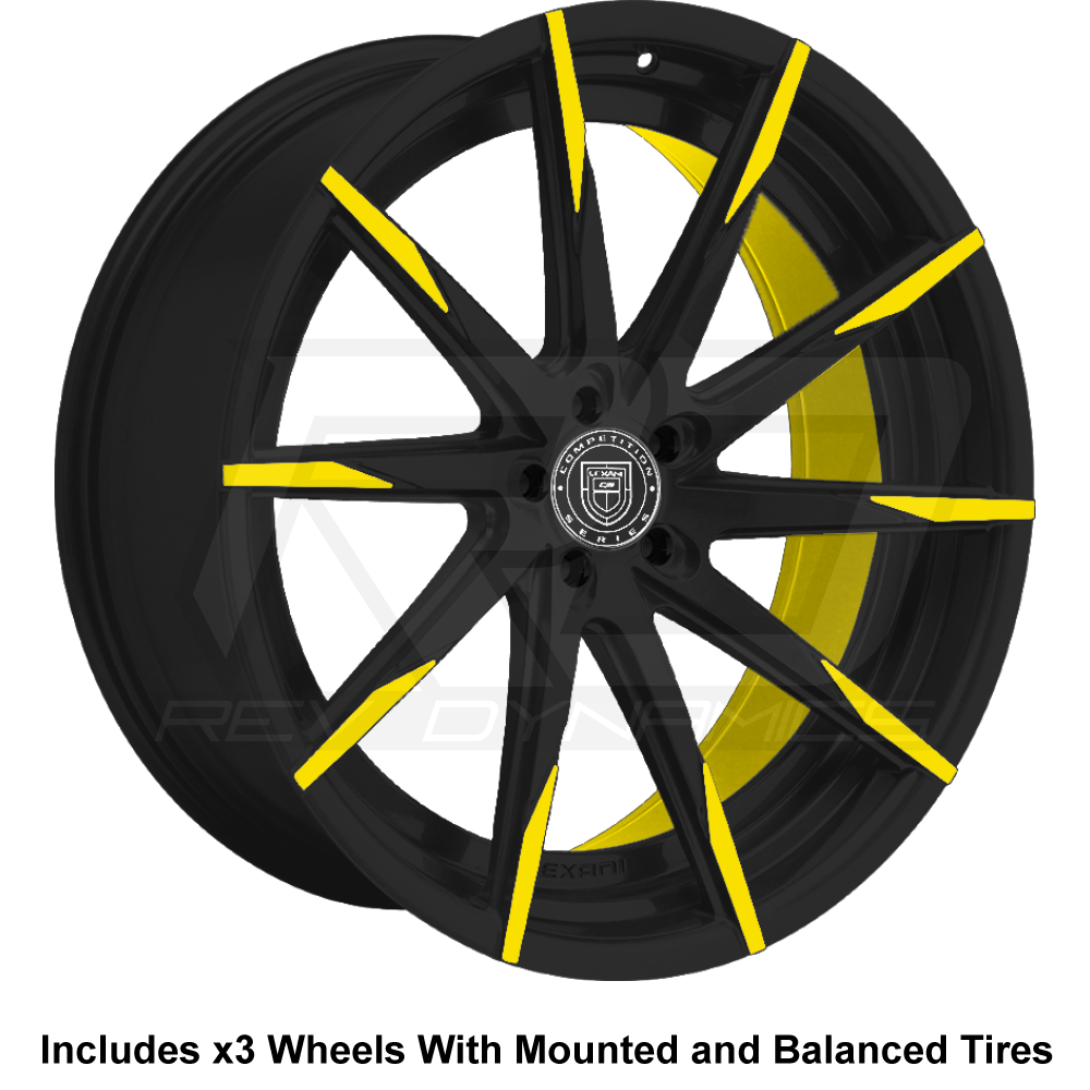 Lexani CSS-15 Slingshot 22" Wheel and Tire Package - Rev Dynamics