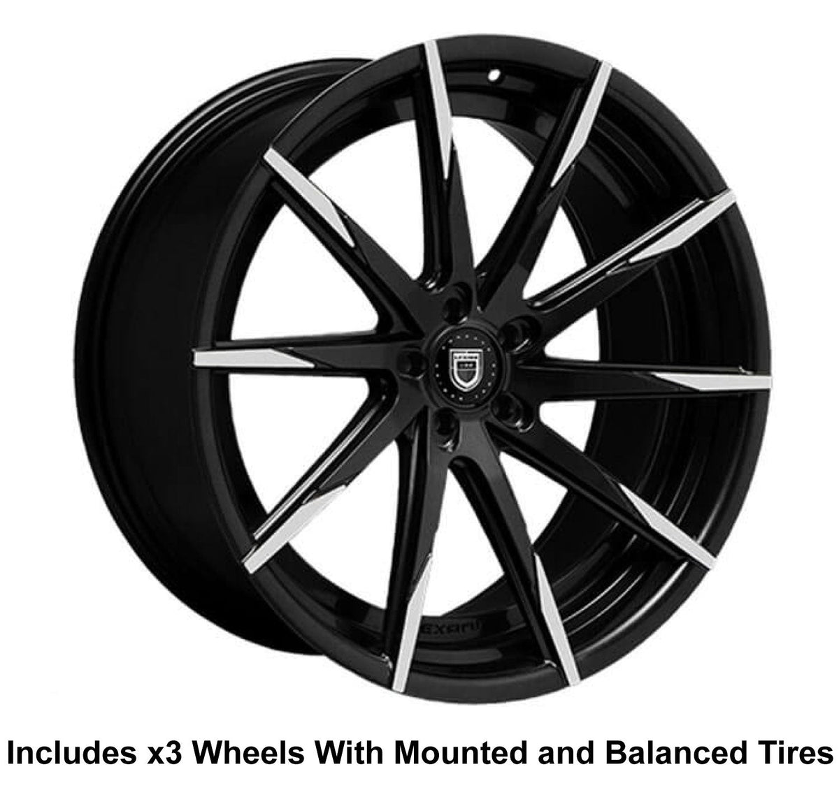 Lexani CSS-15 Slingshot 24" Wheel and Tire Package - Rev Dynamics