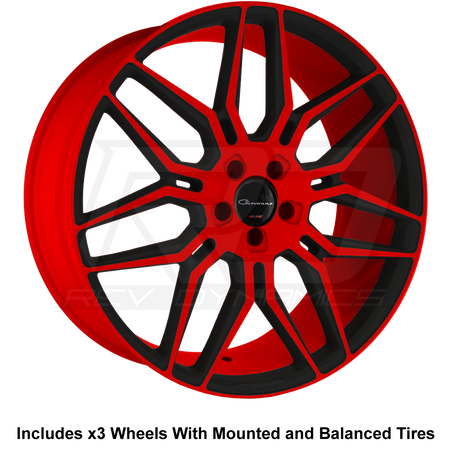 Giovanna Bogota Slingshot 22" Wheel and Tire Package - Rev Dynamics