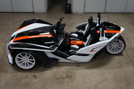 Polaris Slingshot Turbocharged Hood Decals - Rev Dynamics