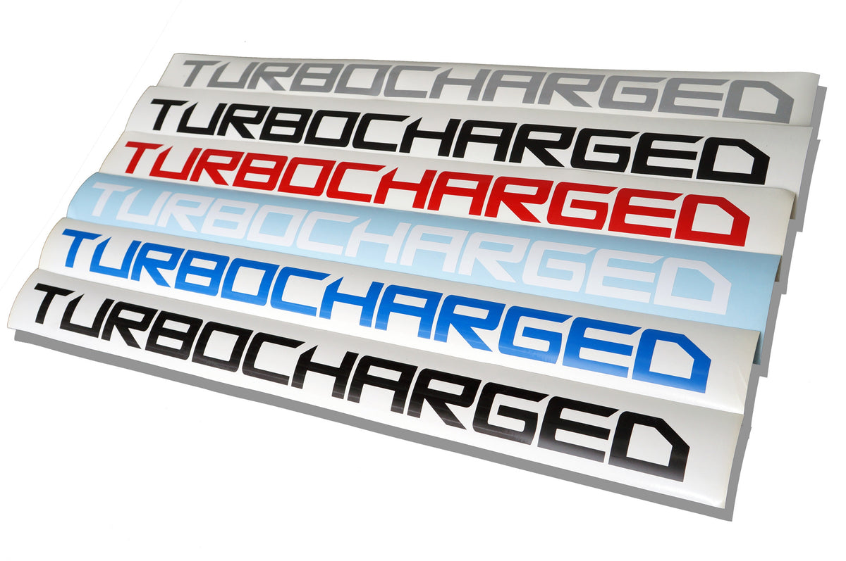 Polaris Slingshot Turbocharged Hood Decals - Rev Dynamics
