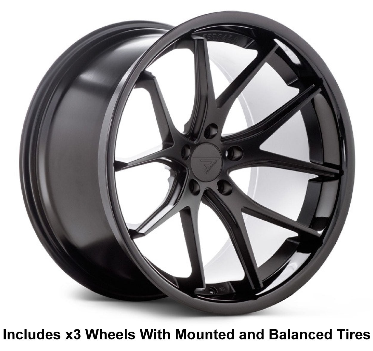 Ferrada FR2 Slingshot 20" Front 22" Rear Wheel and Tire Package - Rev Dynamics