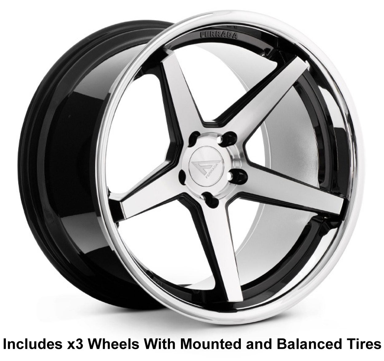 Ferrada FR3 Slingshot 22" Wheel and Tire Package - Rev Dynamics