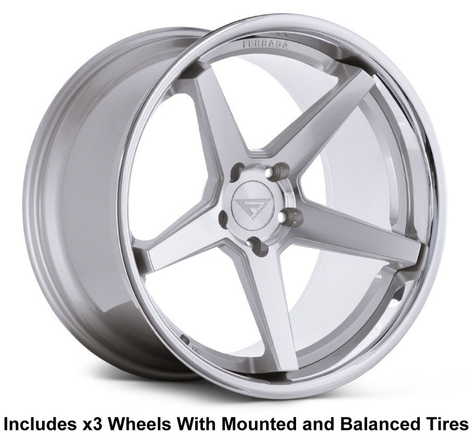 Ferrada FR3 Slingshot 19" Front 20" Rear Wheel and Tire Package - Rev Dynamics