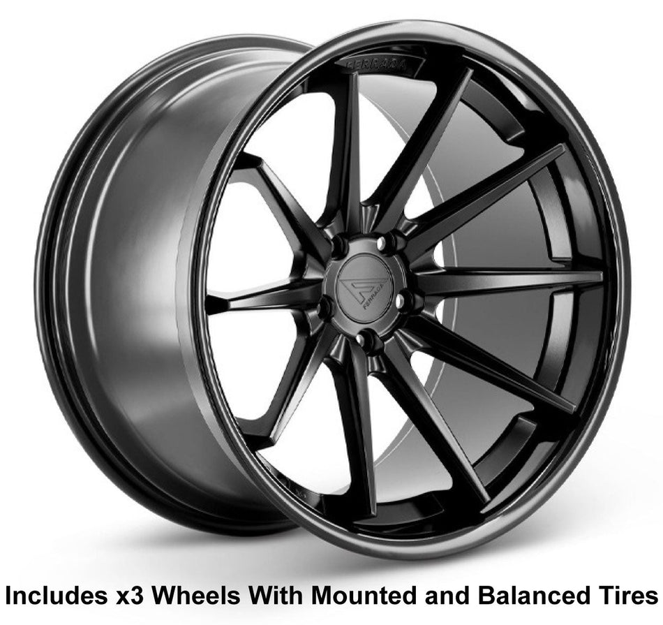 Ferrada FR4 Slingshot 20" Front 22" Rear Wheel and Tire Package - Rev Dynamics