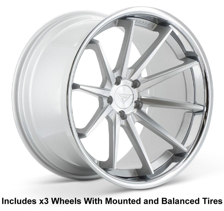 Ferrada FR4 Slingshot 20" Front 22" Rear Wheel and Tire Package - Rev Dynamics