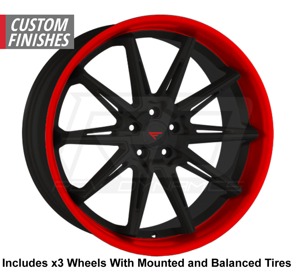 Ferrada CM2 Slingshot 22" Wheel and Tire Package - Rev Dynamics