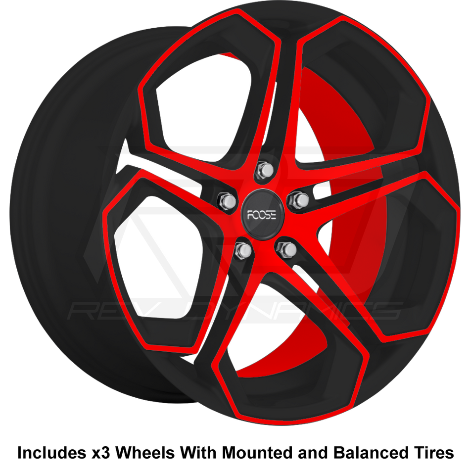 Foose Impala Slingshot 20" Wheel and Tire Package - Rev Dynamics