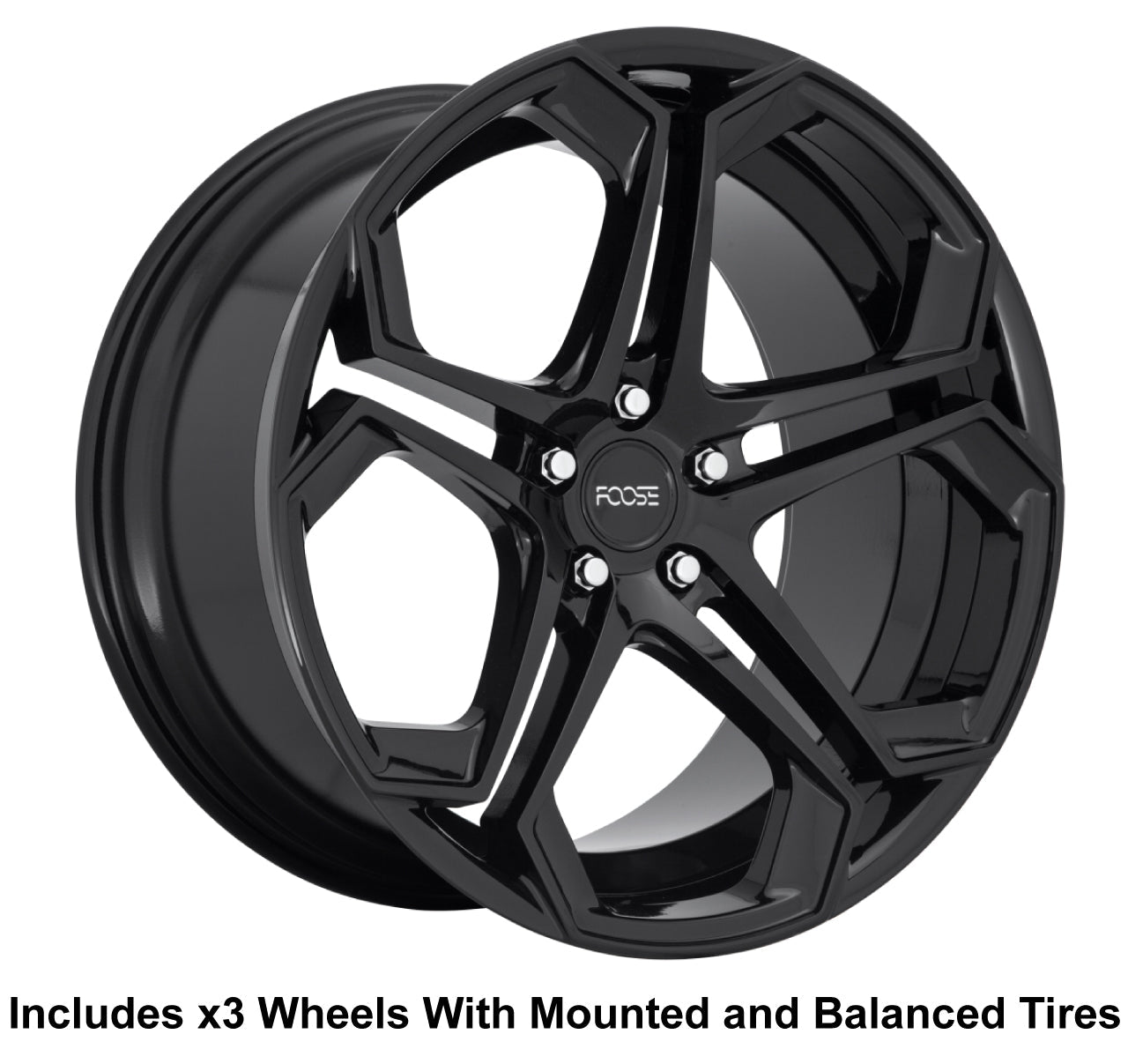 Foose Impala Slingshot 20" Wheel and Tire Package - Rev Dynamics