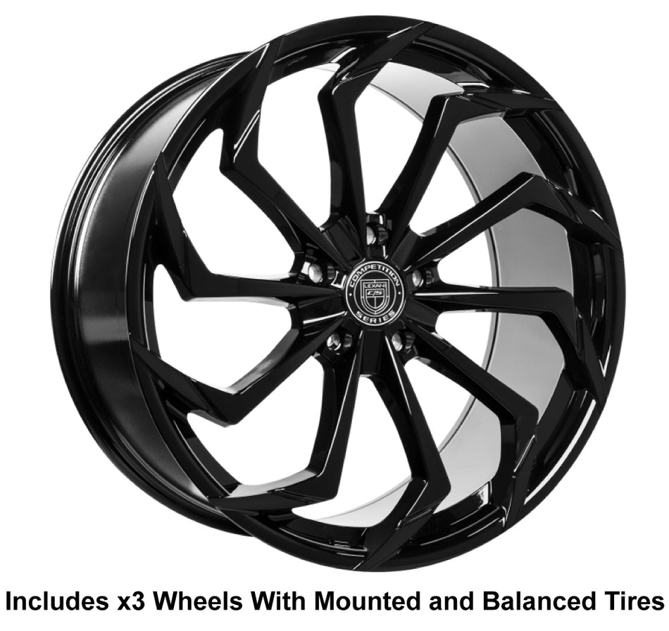 Lexani Static Slingshot 22" Wheel and Tire Package - Rev Dynamics