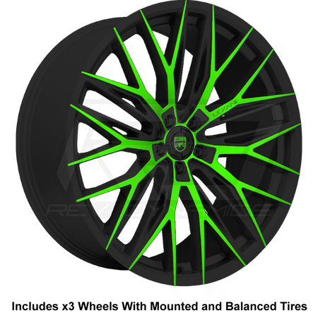 Lexani Aries Slingshot 20" Wheel and Tire Package - Rev Dynamics