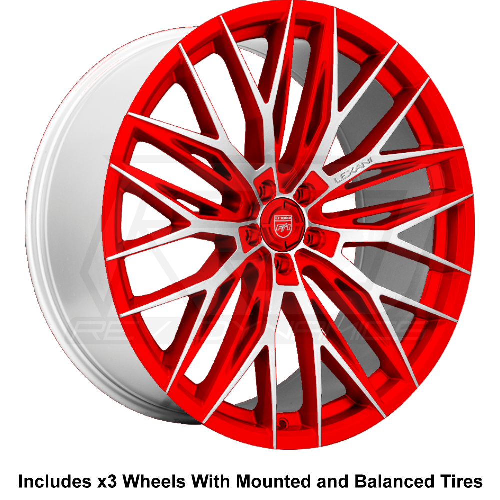 Lexani Aries Slingshot 22" Wheel and Tire Package - Rev Dynamics