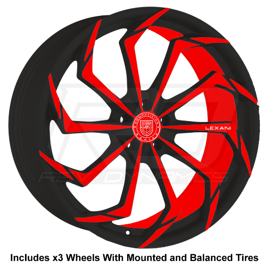 Lexani Static Slingshot 20" Wheel and Tire Package - Rev Dynamics