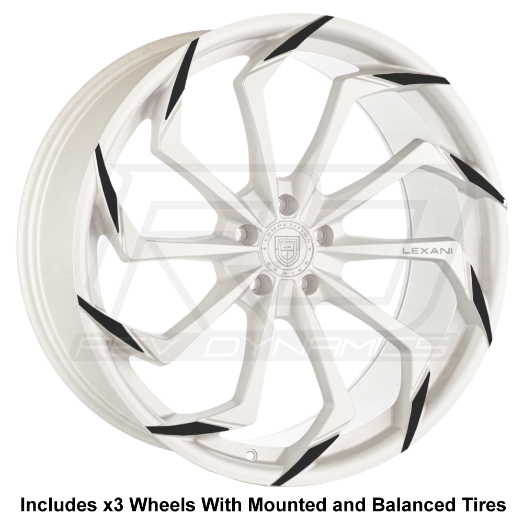 Lexani Static Slingshot 20" Front and 22" Wheel and Tire Package - Rev Dynamics