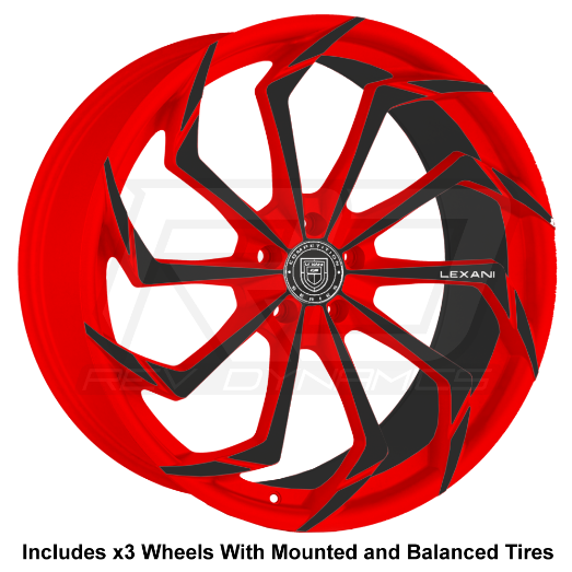 Lexani Static Slingshot 20" Wheel and Tire Package - Rev Dynamics