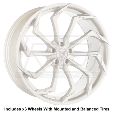 Lexani Static Slingshot 20" Front and 22" Wheel and Tire Package - Rev Dynamics